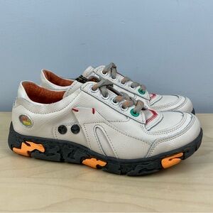TMA Eyes Women’s Size 39 / 8.5 Ivory Cream Leather Low Top Chunky Shoes